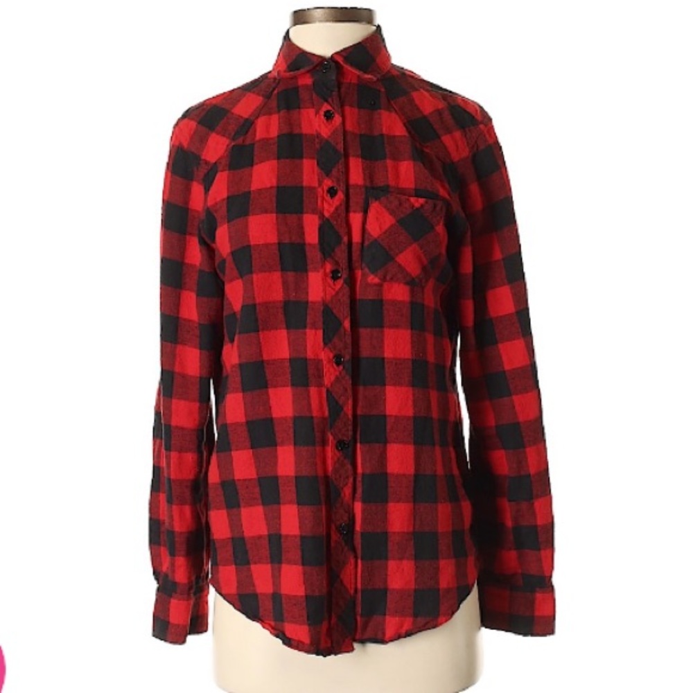 BDG buffalo flannel, long-sleeved - S
